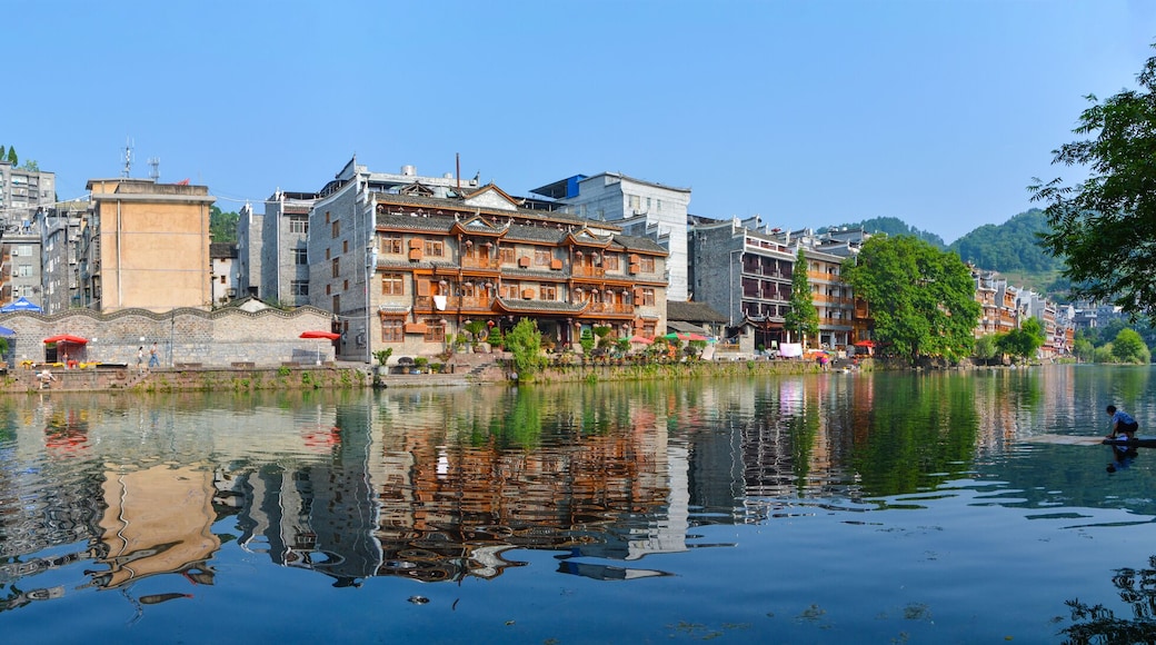 Fenghuang Ancient City Summer Scenery, Xiangxi, Hunan, China