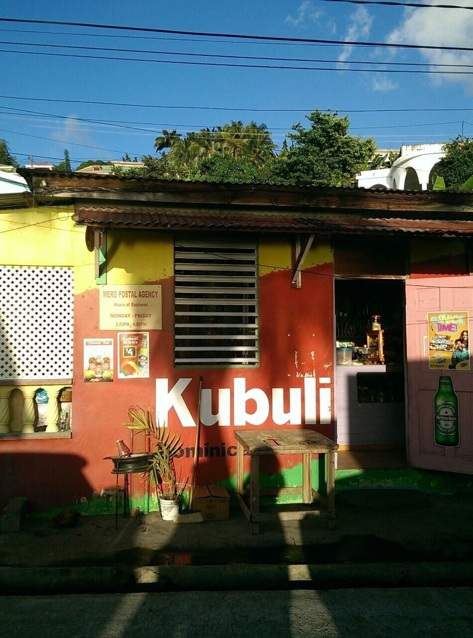 Kabuli the beer of Dominica. It is good.