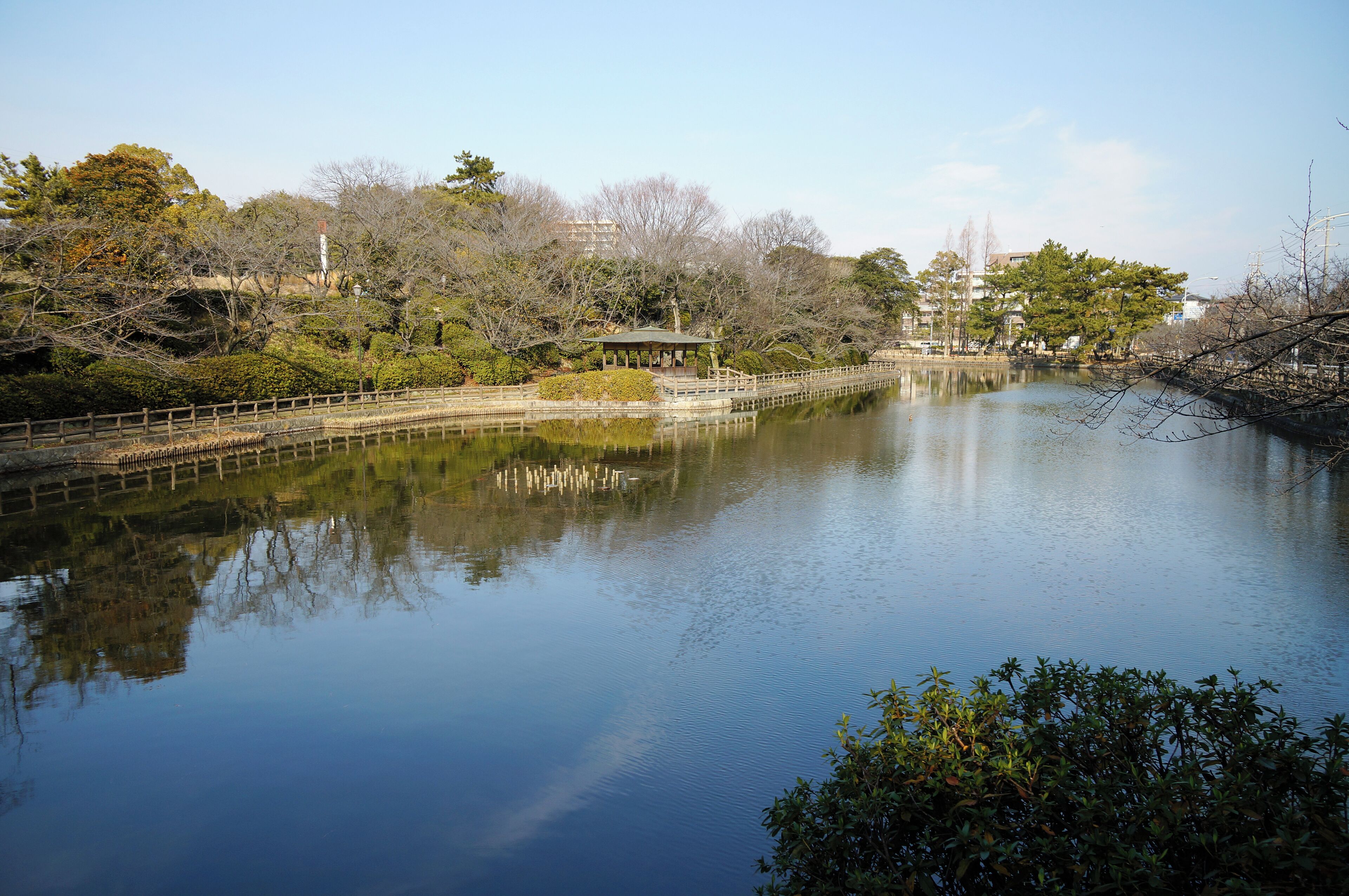 Kijo Park in Kariya, Aichi prefecture, Japan.