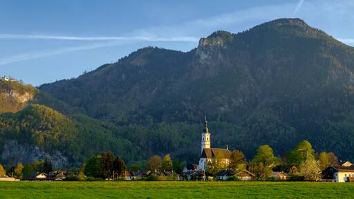 Germany, Bavaria, Upper Bavaria, Flintsbach am Inn, Petersberg, Inn Valley