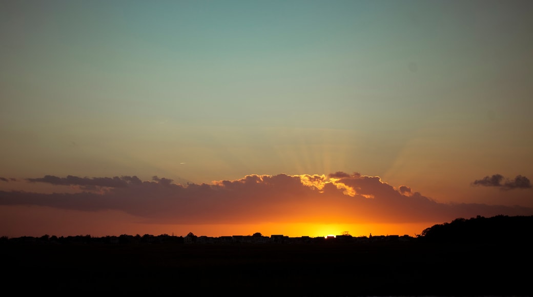 September Aqua Sunset Tuckerton NJ