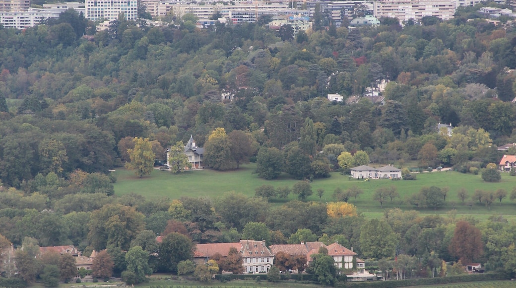 View on Geneva from Le Pas de l'Échelle