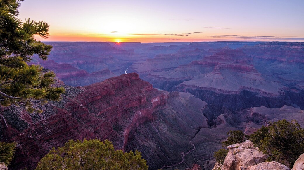 Sunset at Hopi Point.