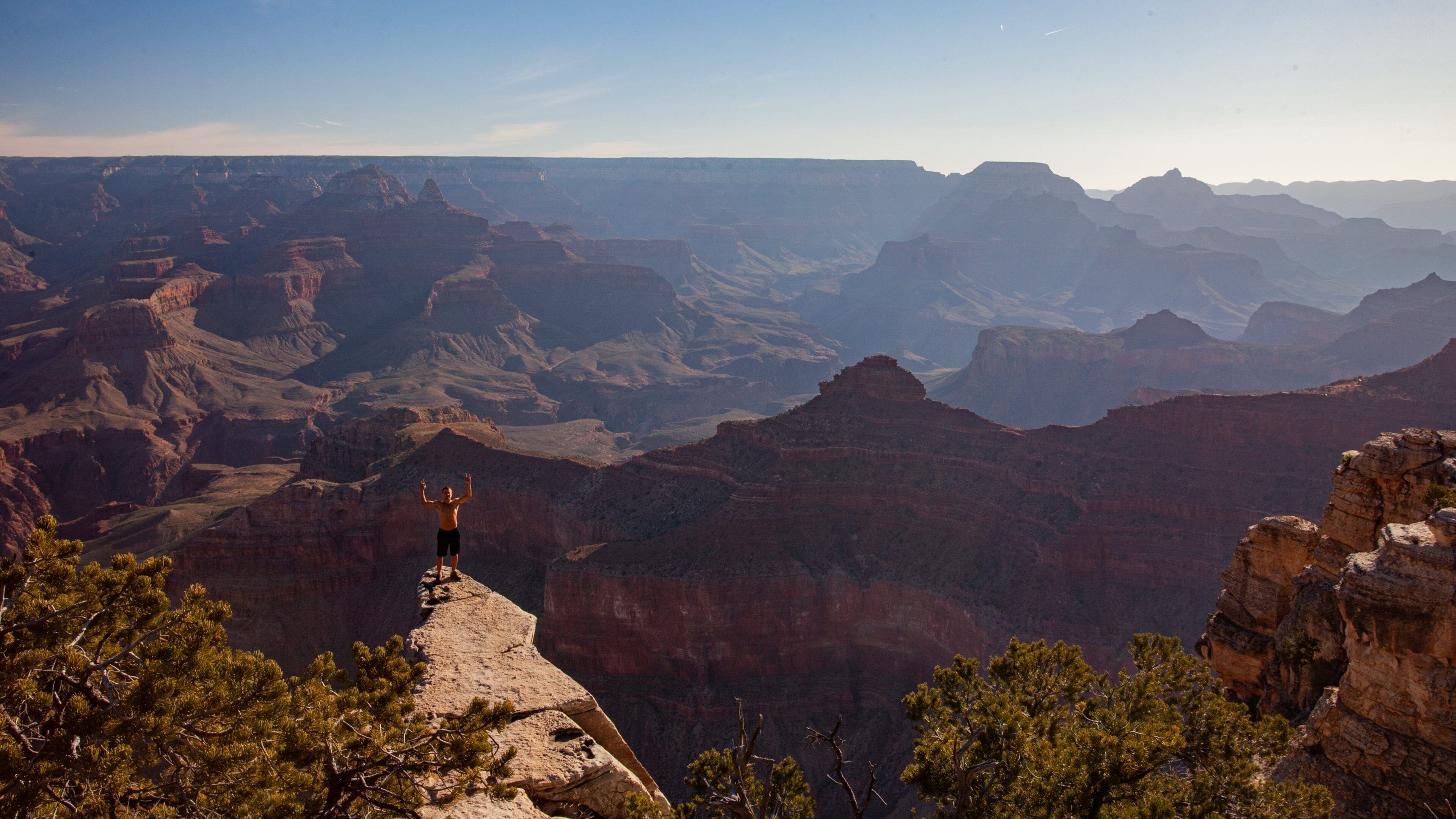 Grand Canyon featuring a gorge or canyon, landscape views and a sunset