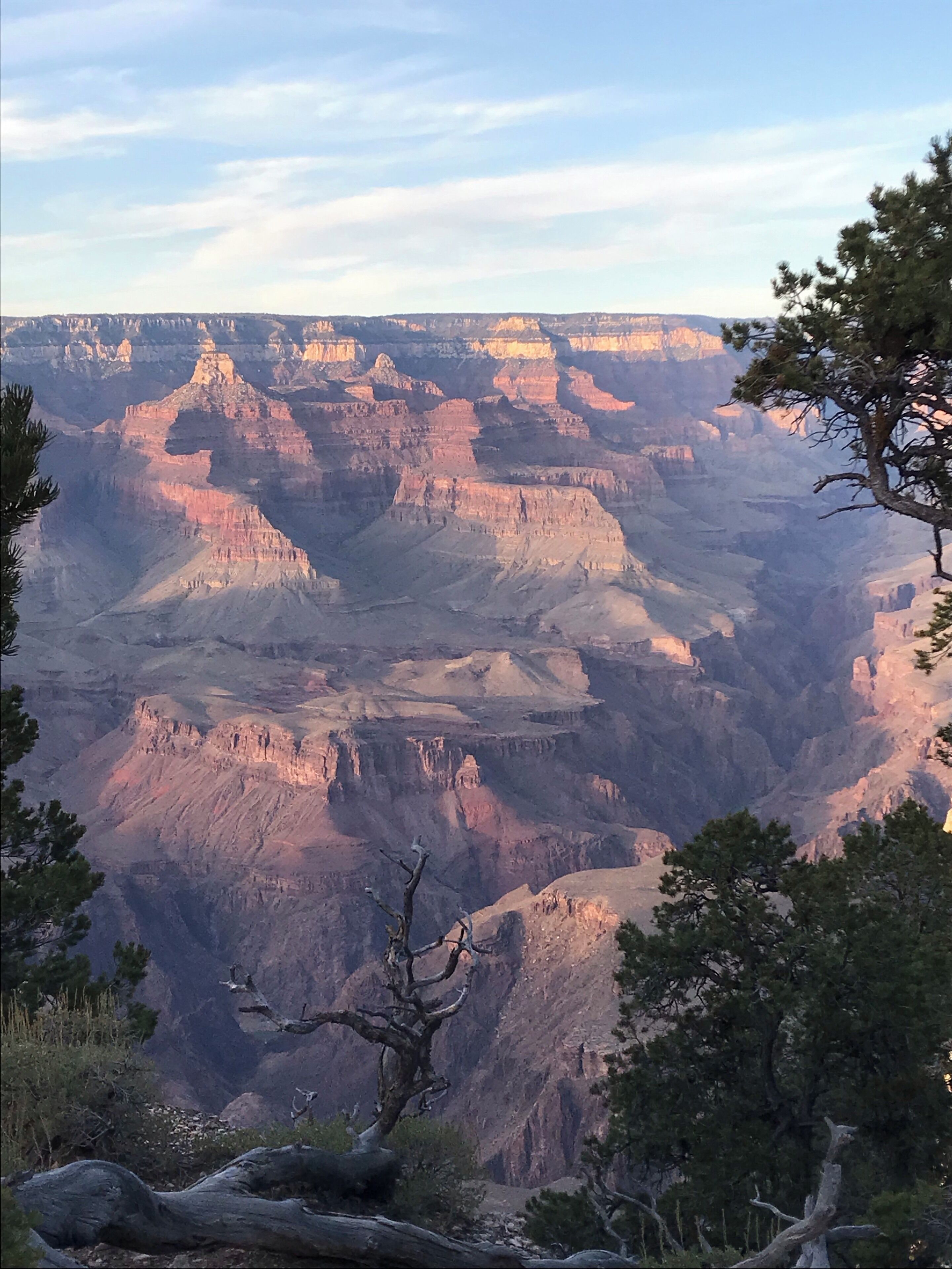 The Golden Hour at the Grand Canyon. An hour before sunset.