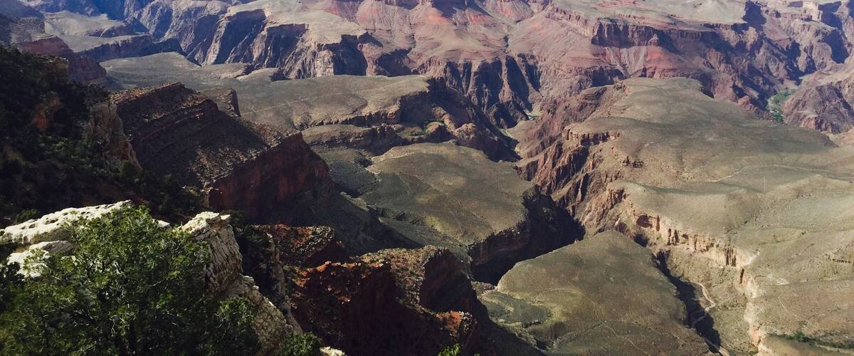 Mather point in Grand Canyon, south