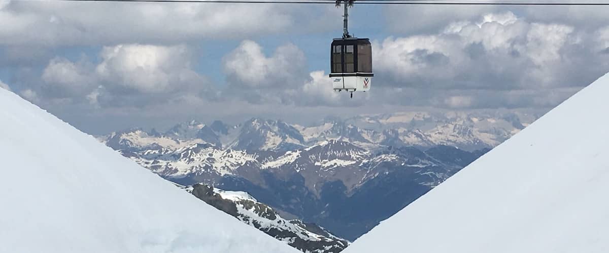 Our beautiful picnic spot Mont Vallon, Three Valleys