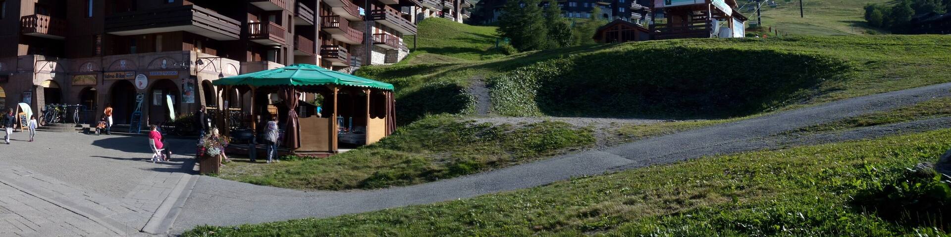 Valmorel, station de ski savoyarde en été