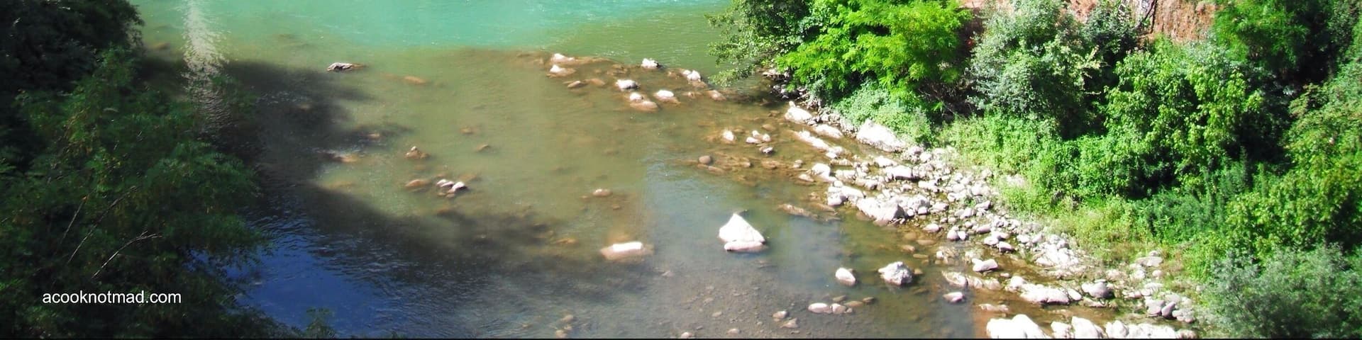 One of the great towns in the Garfagnana, Castelnuovo holds a huge market every Saturday morning. Known for chestnut products such as flour and liqueur and formenton corn. This is a must see if you're in the area. #garfagnana #castelnuovo #italy #tuscany #europe http://www.acooknotmad.com/2011/07/garfagnana-the-land-of-wolves-and-witches.html