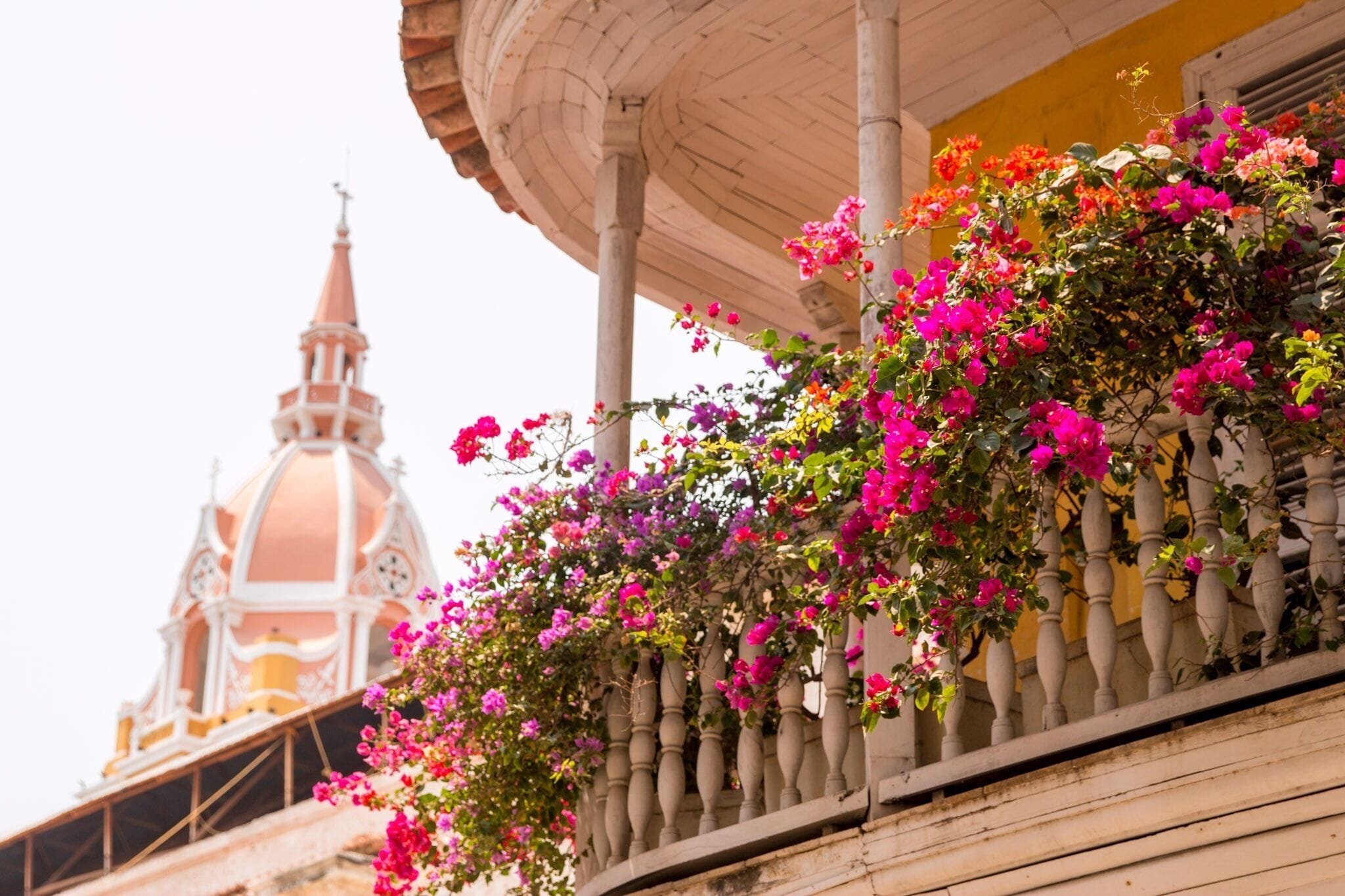 Wandering around the streets of magic Cartagena de Indias! 
