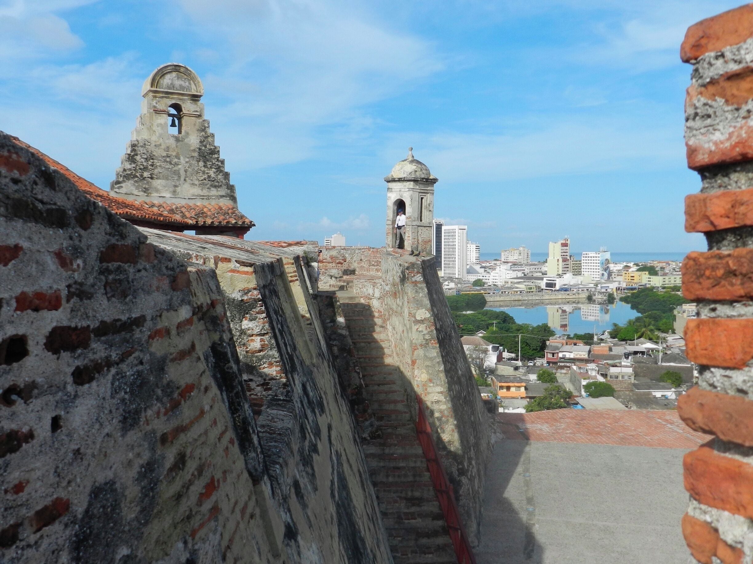This photo was taken from the Castillo San Felipe fortress which overlooks the city.  it takes approx. 20 minutes to climb to the top. #InStone #Details