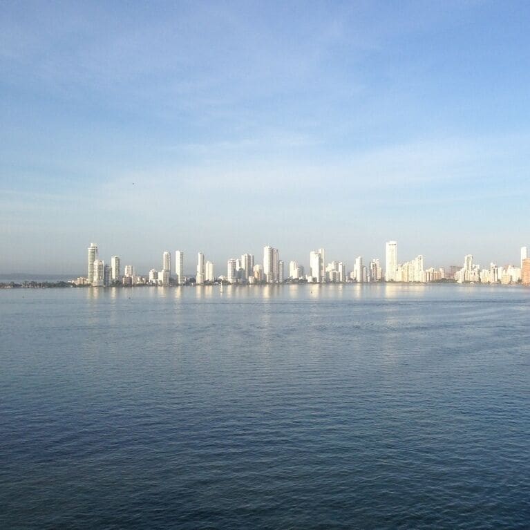 Skyline of Cartagena. 