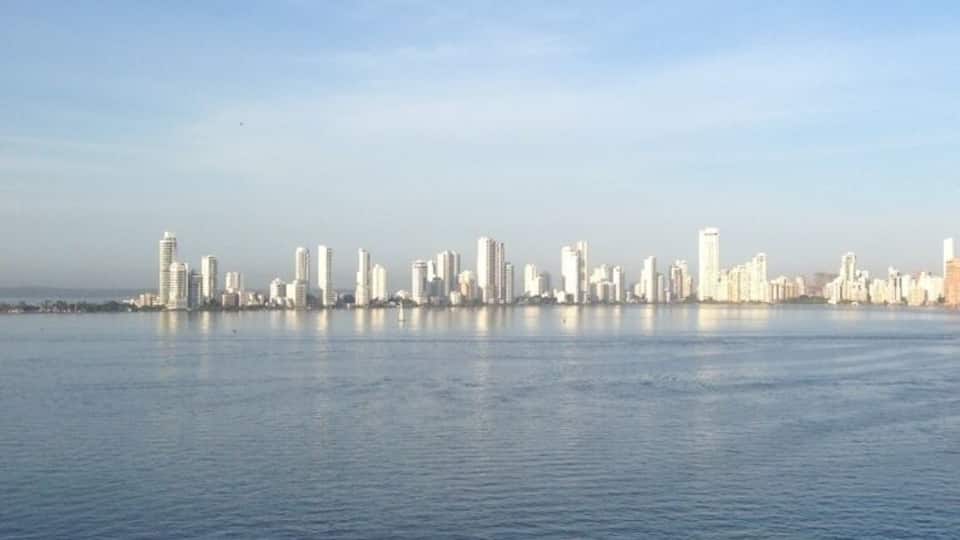Skyline of Cartagena.