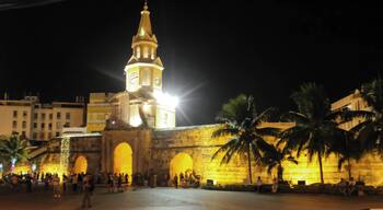 Entrada a la Cuidad Amurallada de Cartagena. Allowing you to go back to the colonial times, this old city has been preserved for an amazing evening/night walk filled with the origins of Colombian culture. Legend tells the walls surrounding this magical city were made with rock, mud and blood.
#Architecture
