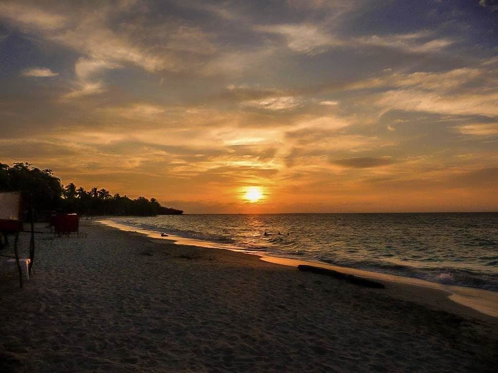 #nature sunset at Barú, Colombia