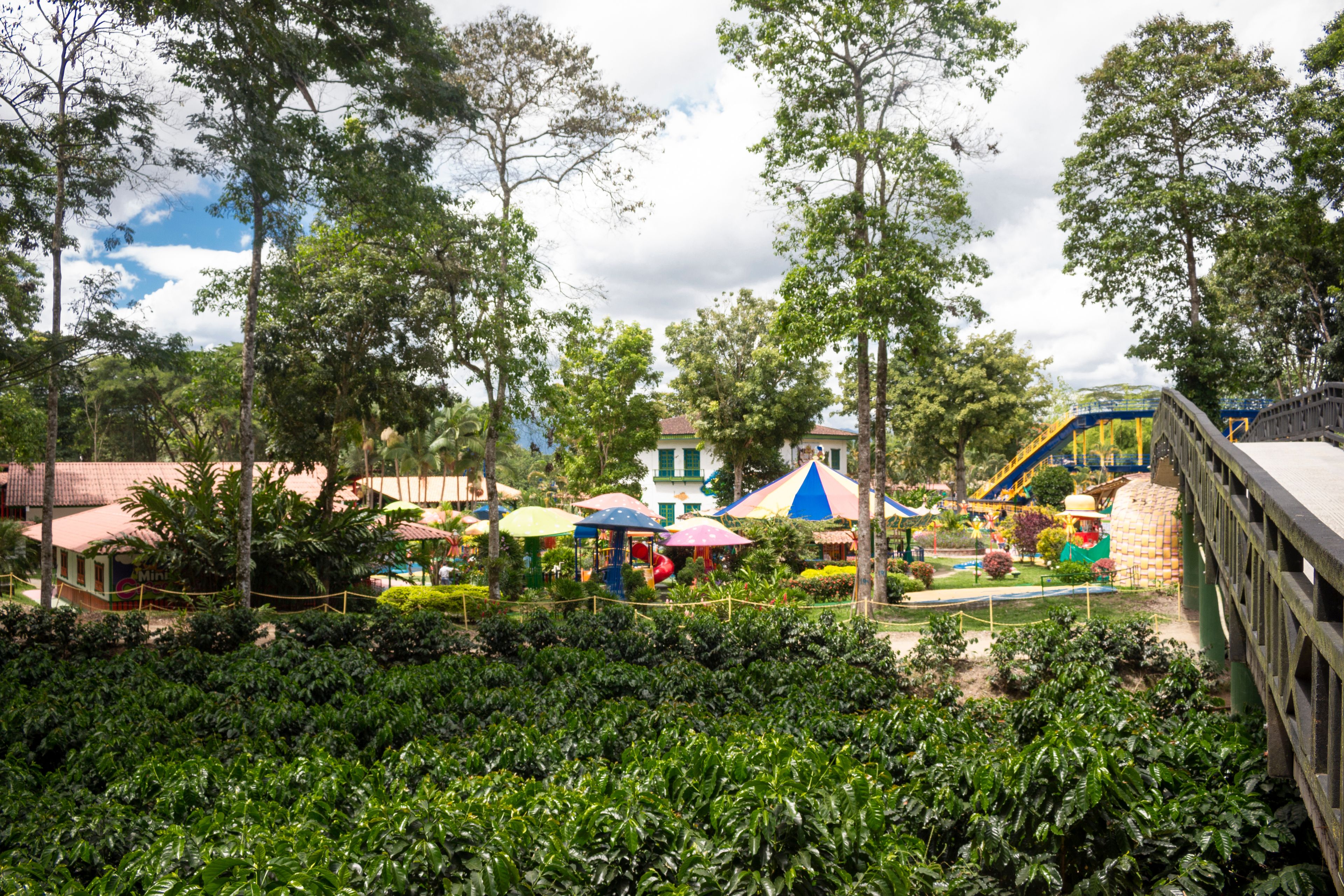 Parque del cafe tourist site, Quindío, Armenia, Colombia   