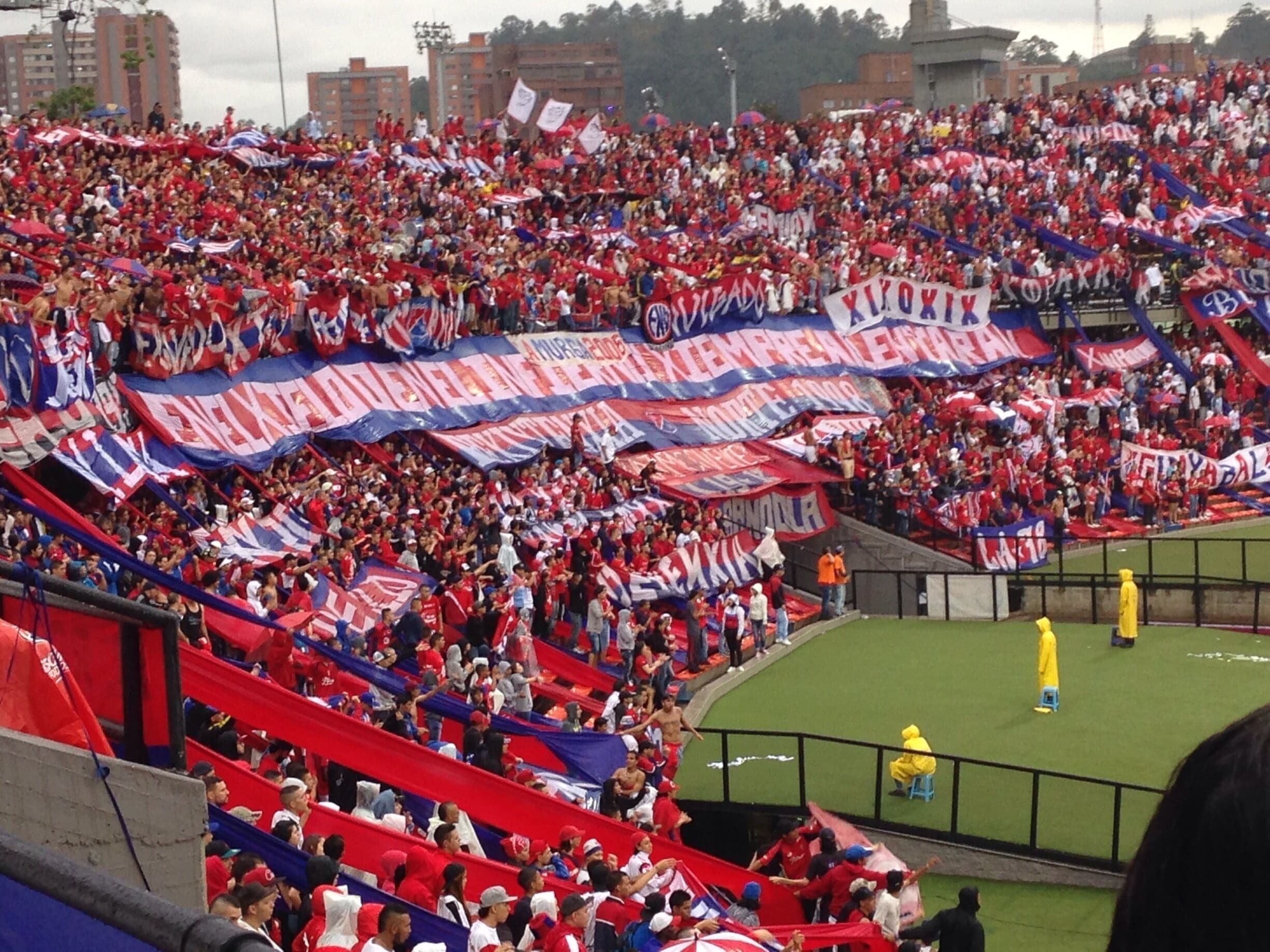 The Colombians are big supporters of soccer and watching a soccer game of Medellin Independente or Nacional in the Estadio in Medellin is a very special experience! 90 mins of singing, jumping, playing the drums and supportung the team. Be careful to go to the South or North area in the stadium, that's where the very extreme fans are. Seats in the Occidental and Oriental area are good places to watch the games. 