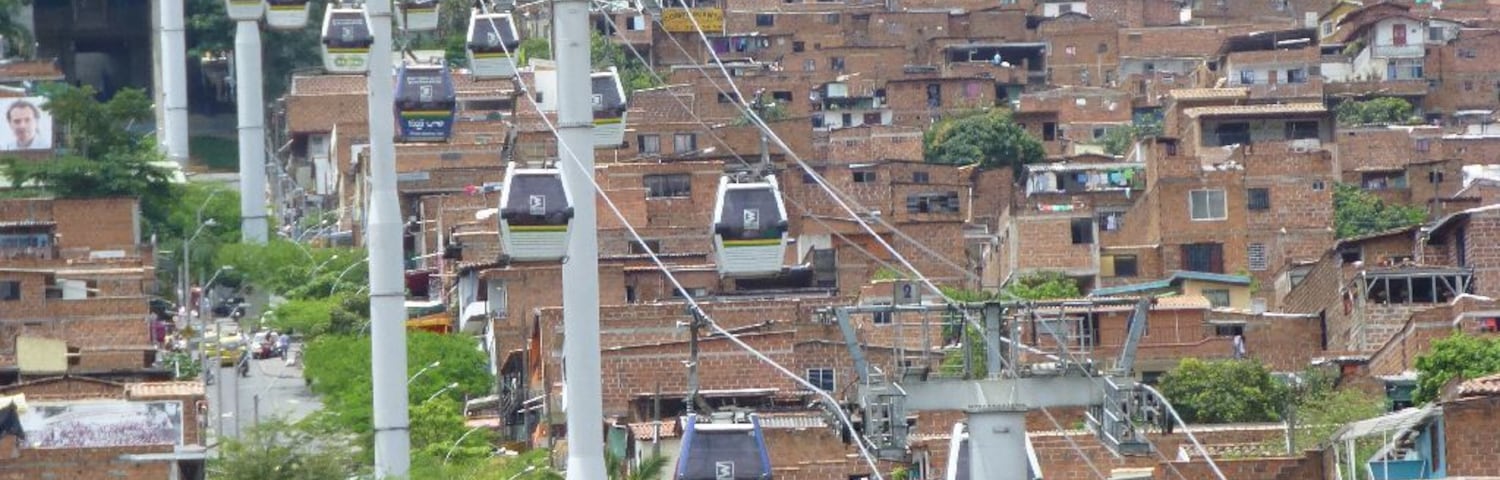 The Medellin Metrocable was created to help the working people out. They would have to walk several miles down the mountain for work every morning, and at the end of the day, walk several miles up. This metrocable was built to stop on every village up the mountain providing a much easier way for people to go to work and come home. If one rides the cable, it goes up the mountainside, and then goes above a few miles of pine trees. It ends at a marketplace on top of the mountains. Up there is an artisan craft market, and a few restaurants to eat at and trails to walk.
#Culture #Colombia #Medellin #SouthAmerica
