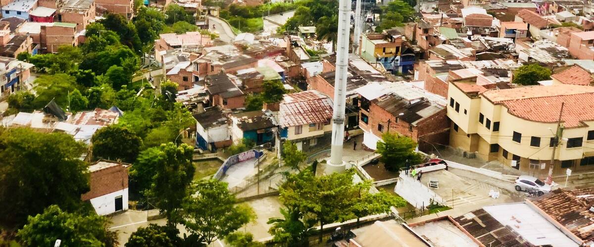 Cable car in Medellin