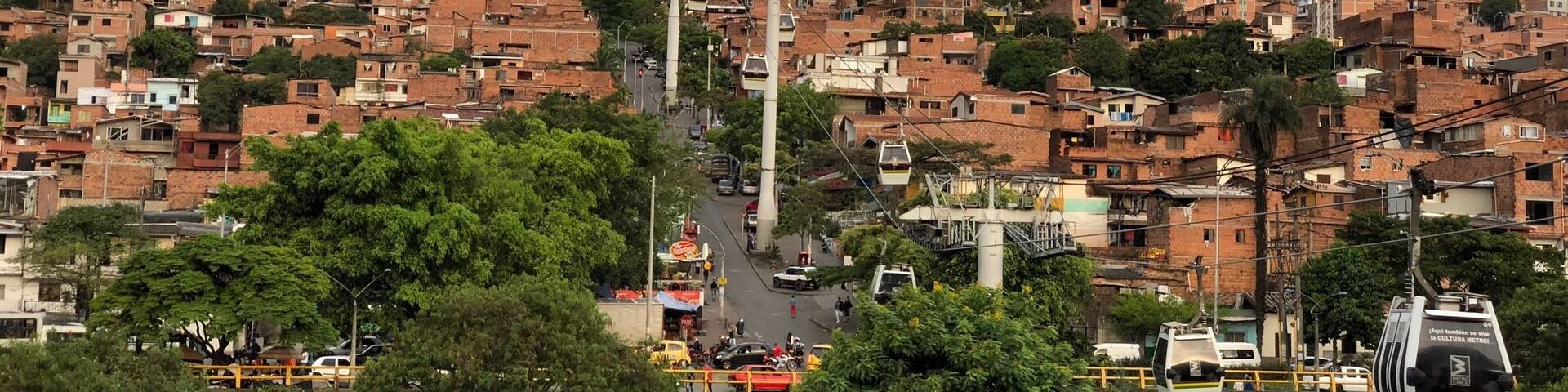 Cable car in Medellin