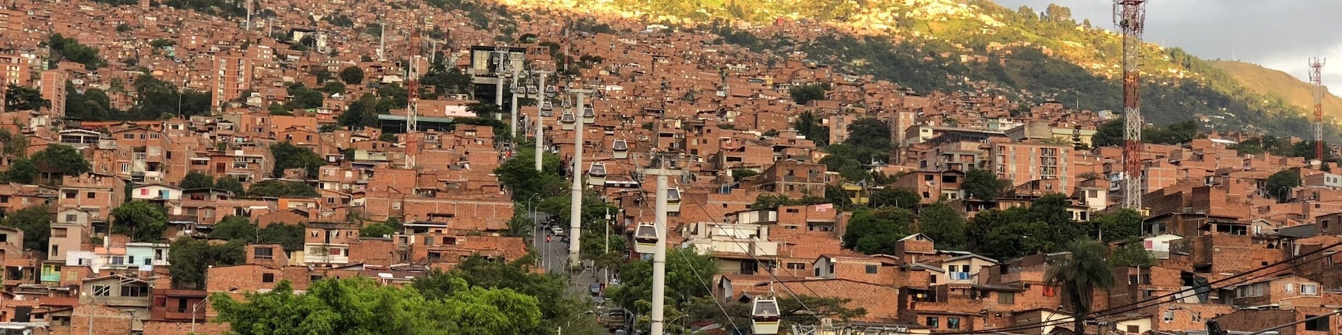 Cable car in Medellin