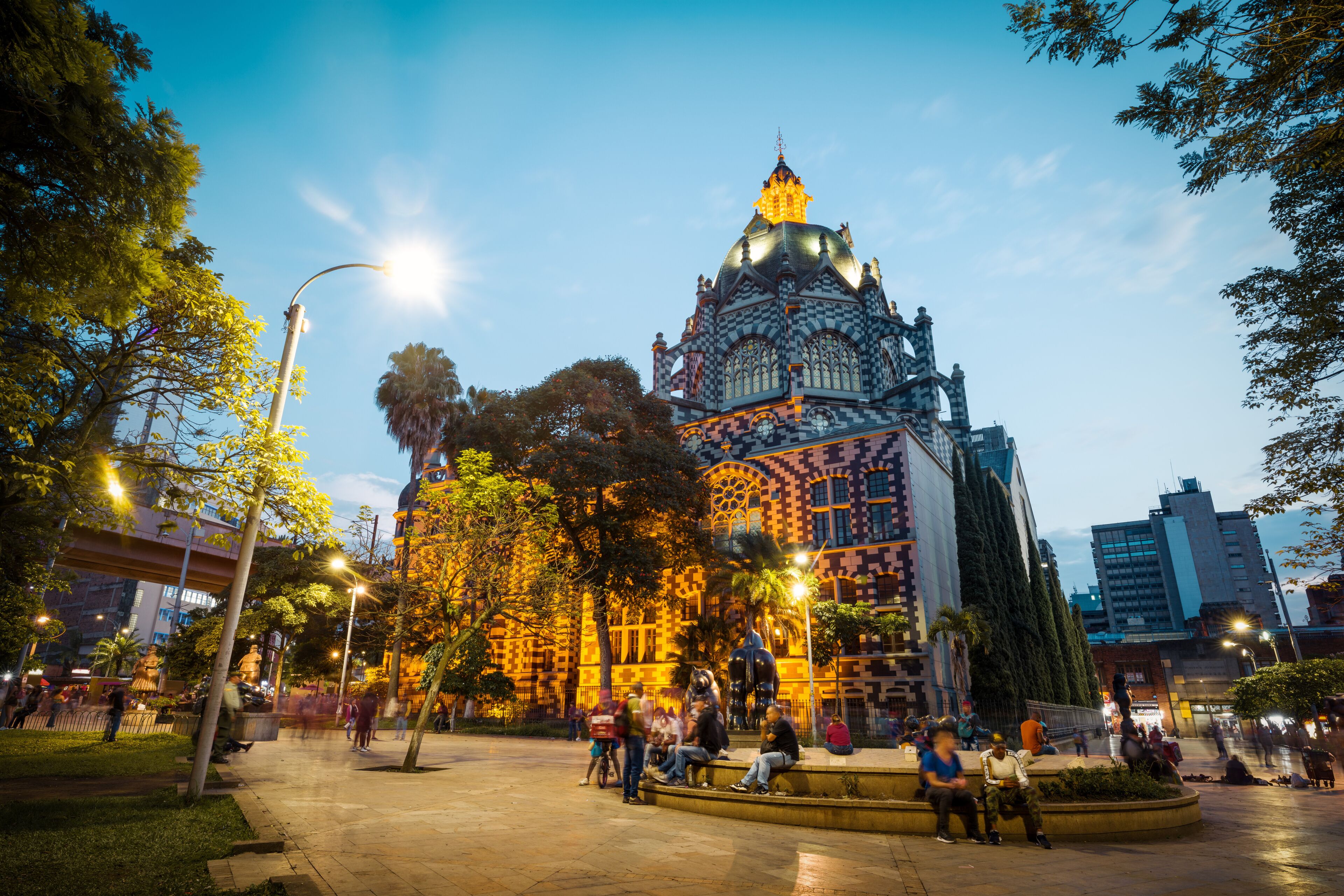 Plaza Botero in Medellin Colombia