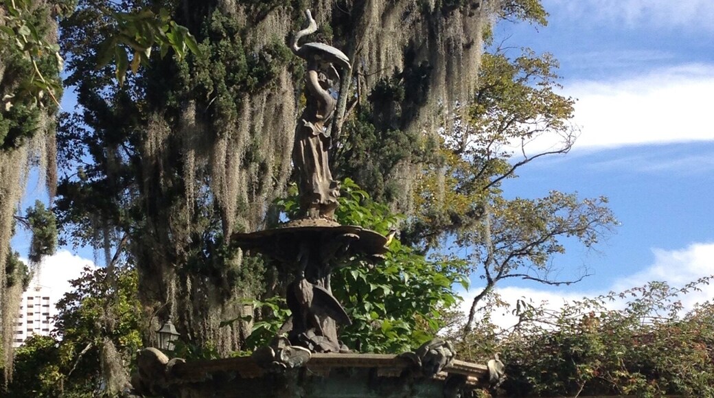 Beautiful old castle with its gardens in Poblado, Medellin. Once a German woman and her Columbian husband lived here, but their story ends very sad. The castle was then doninated to the city and is now a museum.