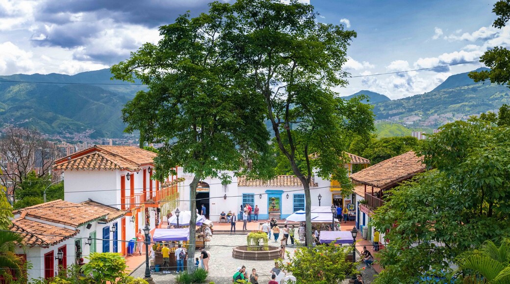 At the top of Nutibarra Hill in Medellin is Pueblito Paisa, a replica of a turn of the century town that offers a glimpse into historical Antioquian villages.