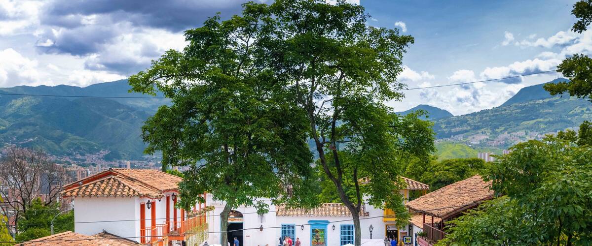 At the top of Nutibarra Hill in Medellin is Pueblito Paisa, a replica of a turn of the century town that offers a glimpse into historical Antioquian villages.
