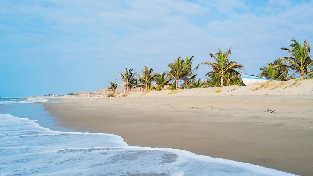Beach of Zorritos, Tumbes, Peru