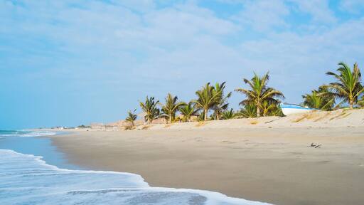 Beach of Zorritos, Tumbes, Peru