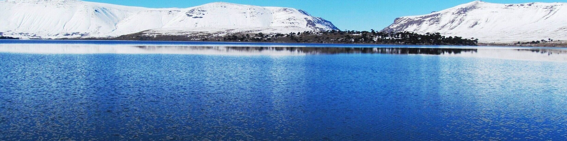 The Caviahue lake.