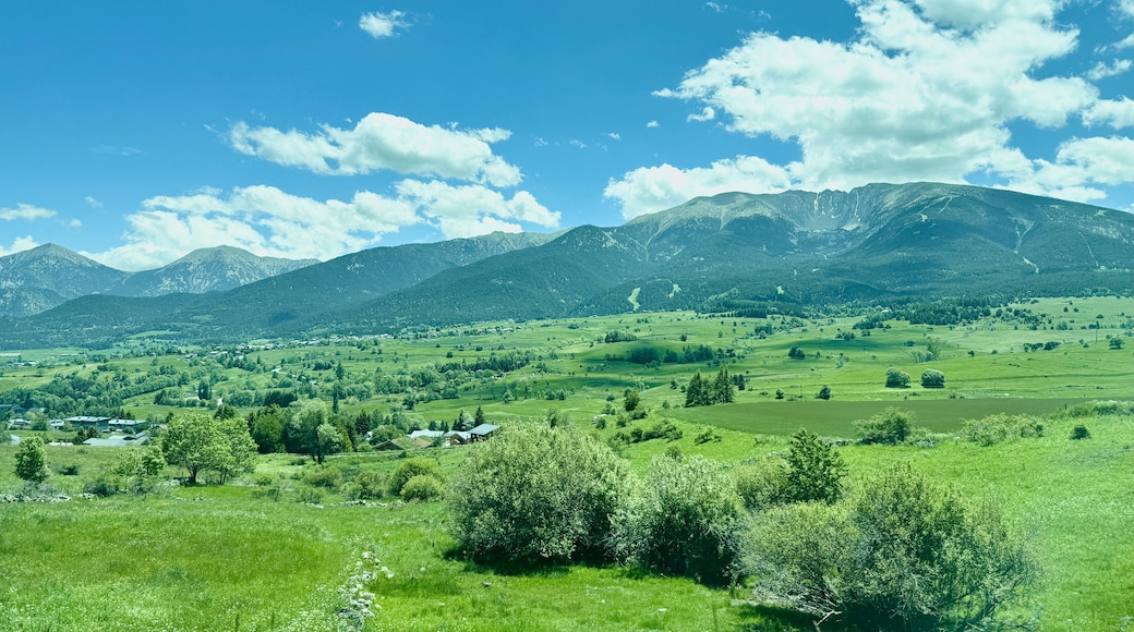 Mountain landscapes of Haute Cerdagne, Pyrénées Orientales.