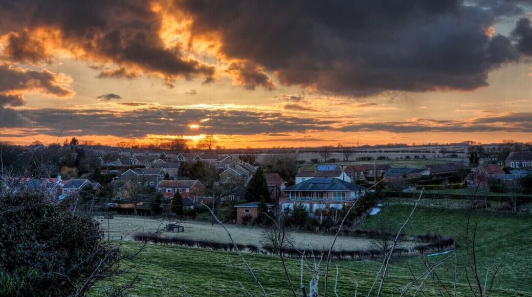 Dunflat Lane, Little Weighton, East Riding of Yorkshire, England.