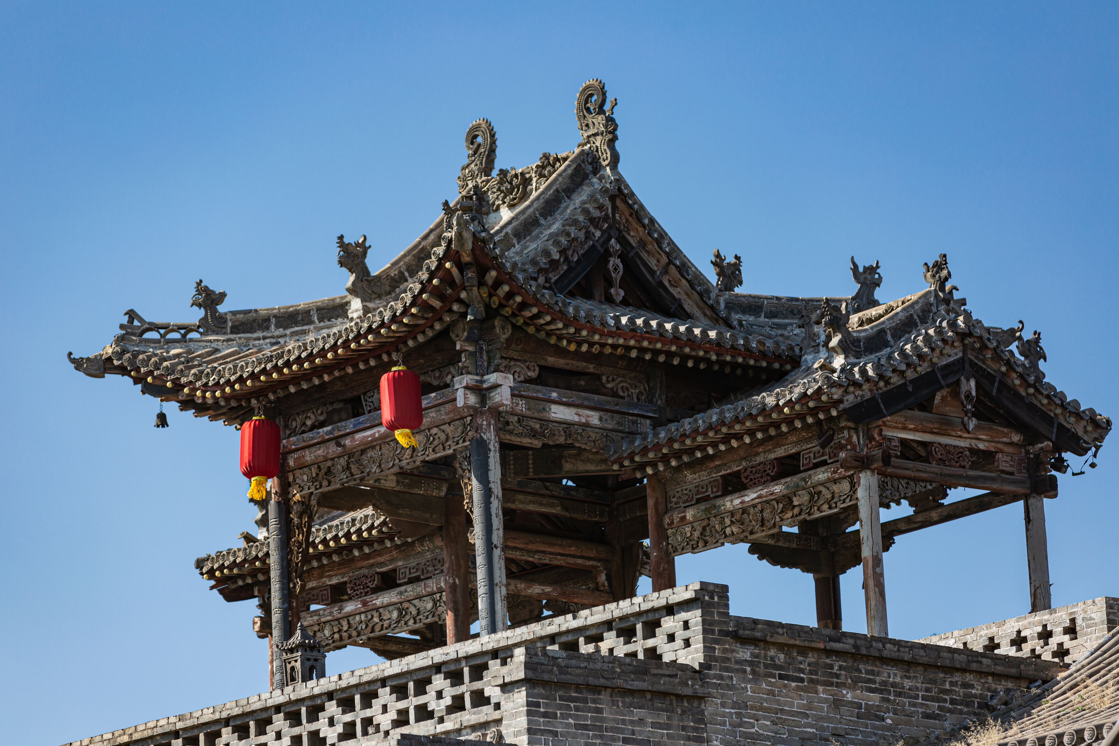 Shanxi Jinzhong Wangjia compound building