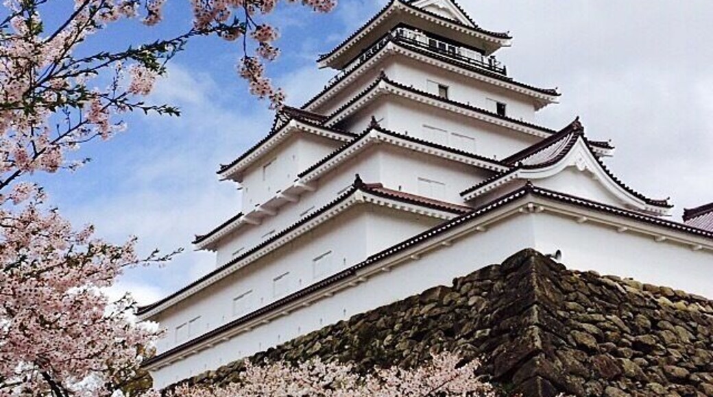 Tsuruga castle in Aizu Wakamatsu, Fukushima prefecture.
#Japan #Tohoku