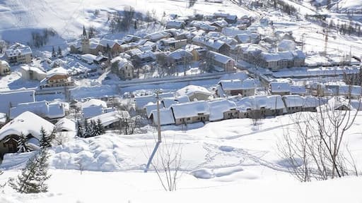 Vue panoramique d'Abriès