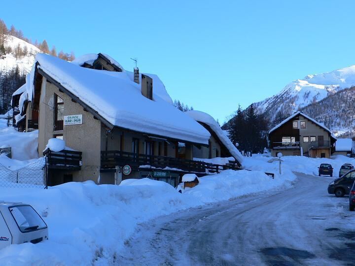 Abriès, quartier de La Garcine - Habitations