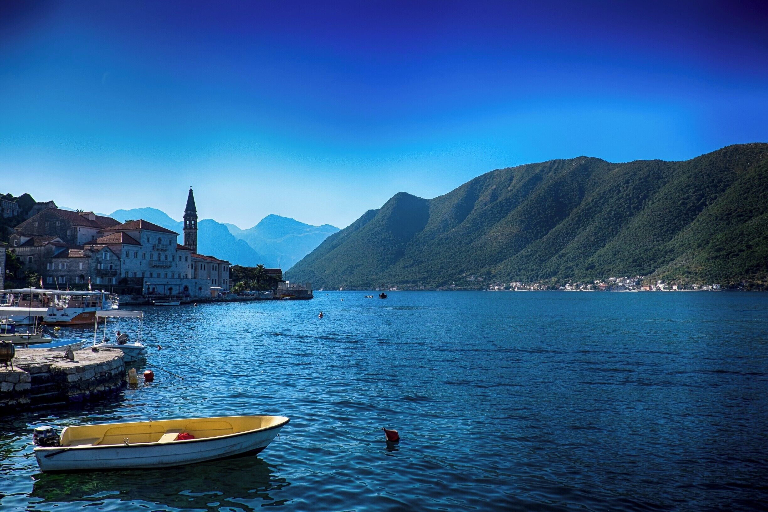 Visiting the beautiful old town of Perast in Montenegro. It is situated a few kilometers northwest of Kotor and is noted for its proximity to the islets of St. George and Our Lady of the Rocks.
