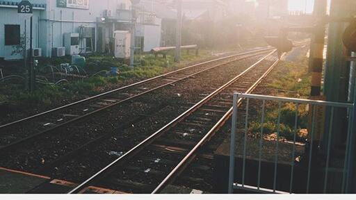 Awarayunomachi station right before sunset. #awara #Awaraonsen #awarayunomachi #Japan #onsen #Japan #sunset #Trainstation