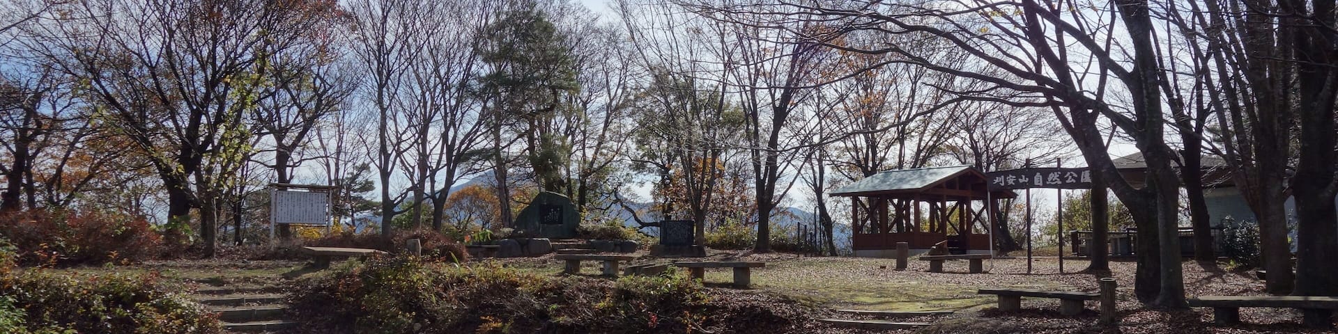 Nature Park at the summit of Mt. Kariyasu (Awara-shi, Fukui Pref., Japan)