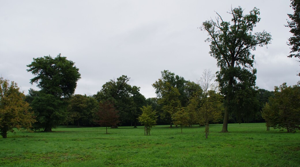 Baruth/Mark in Brandeburg. Das Schloss ist der Sitz der Familie Solms-Baruth gewesen und stetht unter Denkmalschutz.