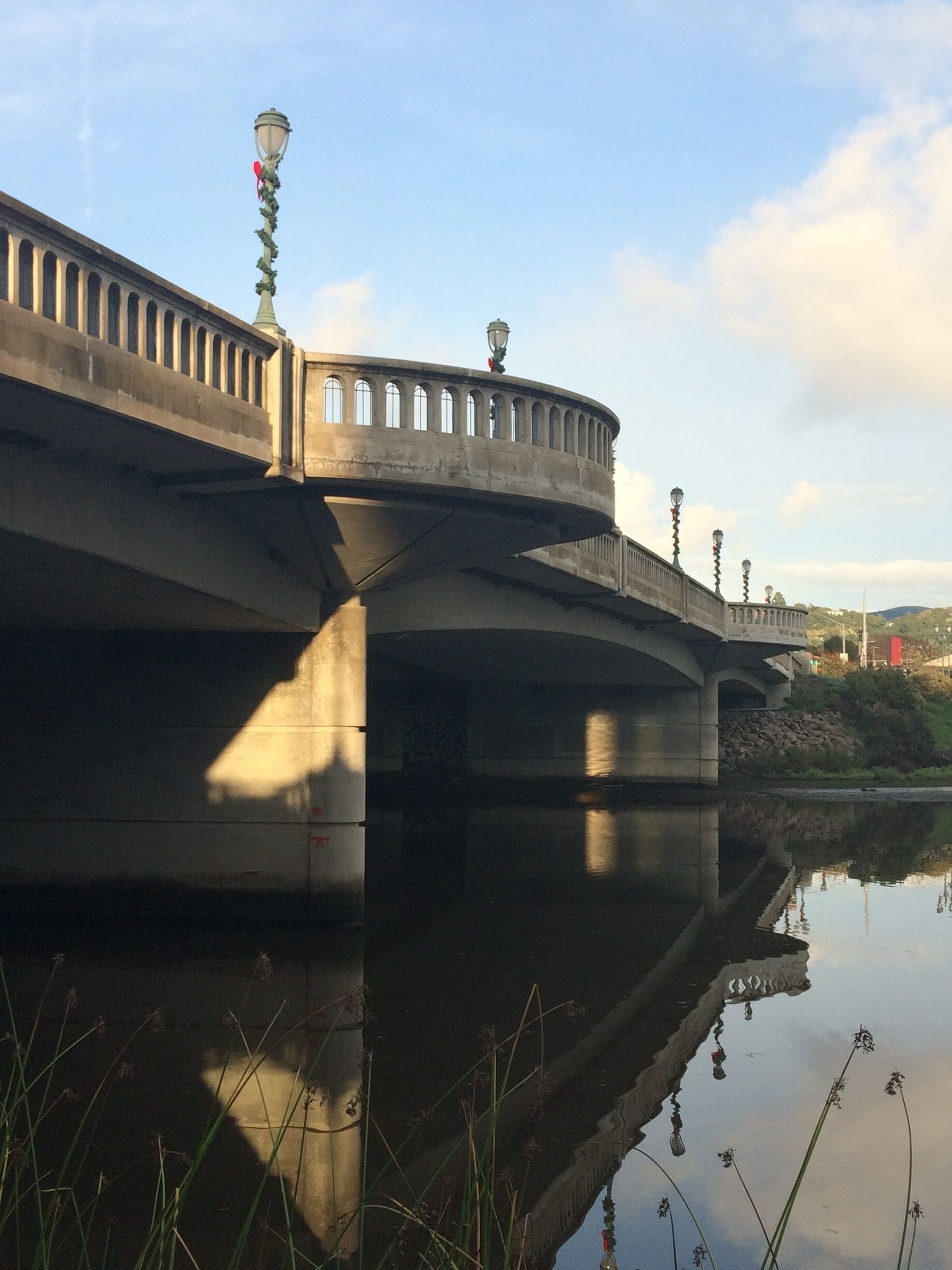 Gorgeous early dusk light on the Napa River Riverfront Promenade.

#napa #river #natureslighting #bridge