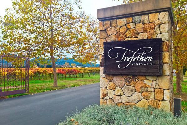 This will certainly be a regular stop for us on future Napa getaways. There are quite a few (reasonably priced) wines on offer, with our favorite being the Cabernet Franc and Dry Riesling.
Also, just a note that the tastings now take place in a large (but comfortable) party tent, erected after the August earthquake severely damaged the historic Eshcol Winery building (1886) that had been their tasting room.