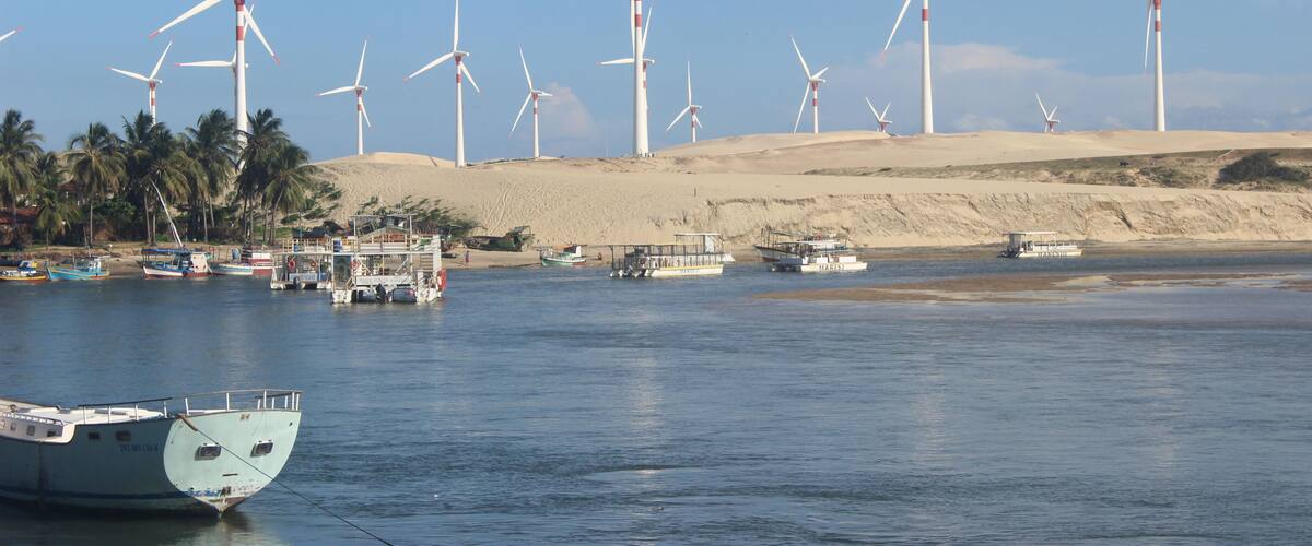 Foz do Rio Mundaú, Trairi, Ceará, Brazil