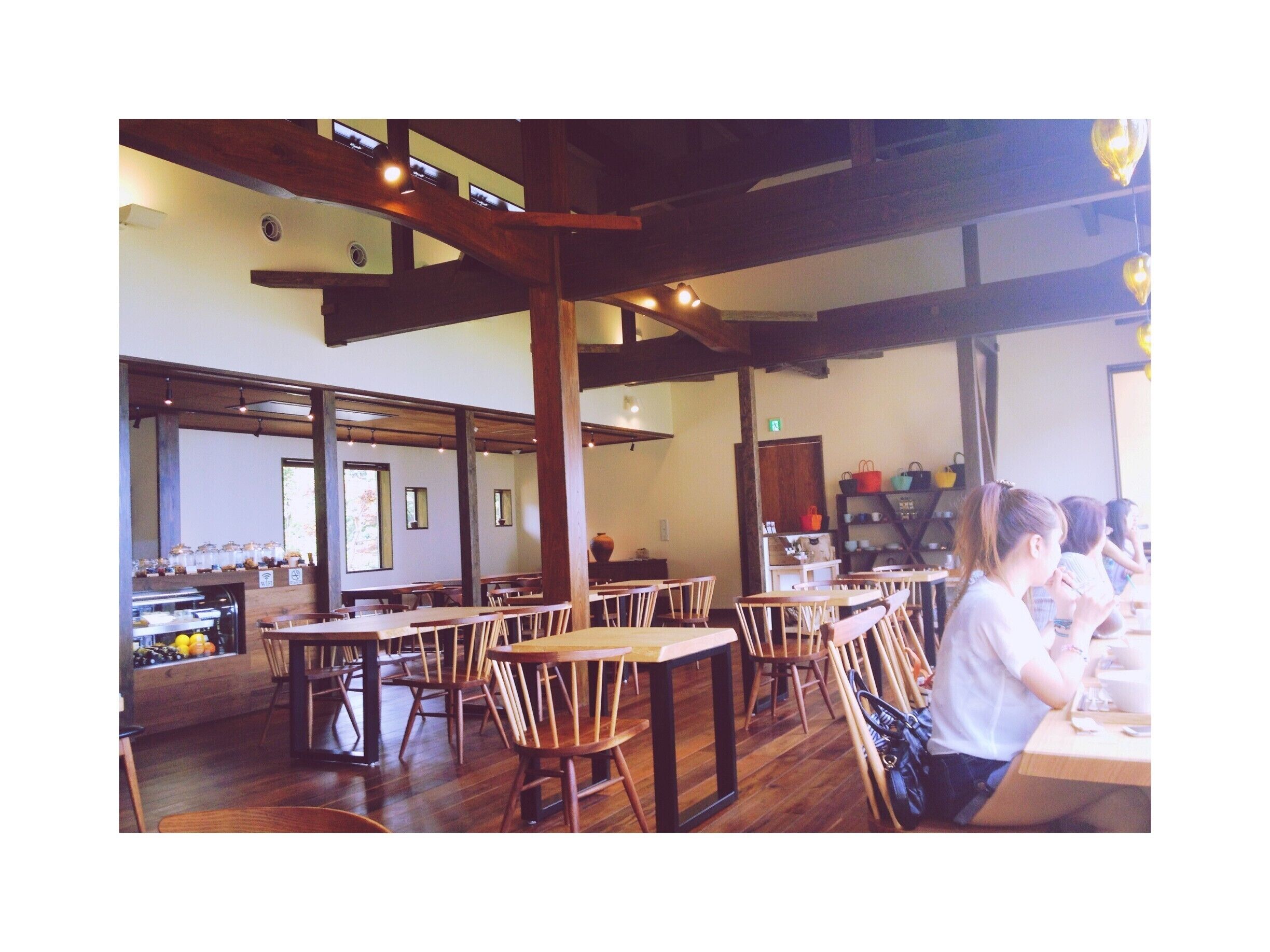 This is a organic vegetarian cafe. The prices are reasonable the cafe is gorgeous and overlooks the coast and the staff is friendly. They even have free wifi, a rarity in Japan.

It was recently featured on a national television program in Japan so it can be quite busy on weekends and holidays around lunch time.

They are open 10am-sunset. My favorite cafe in all of Japan