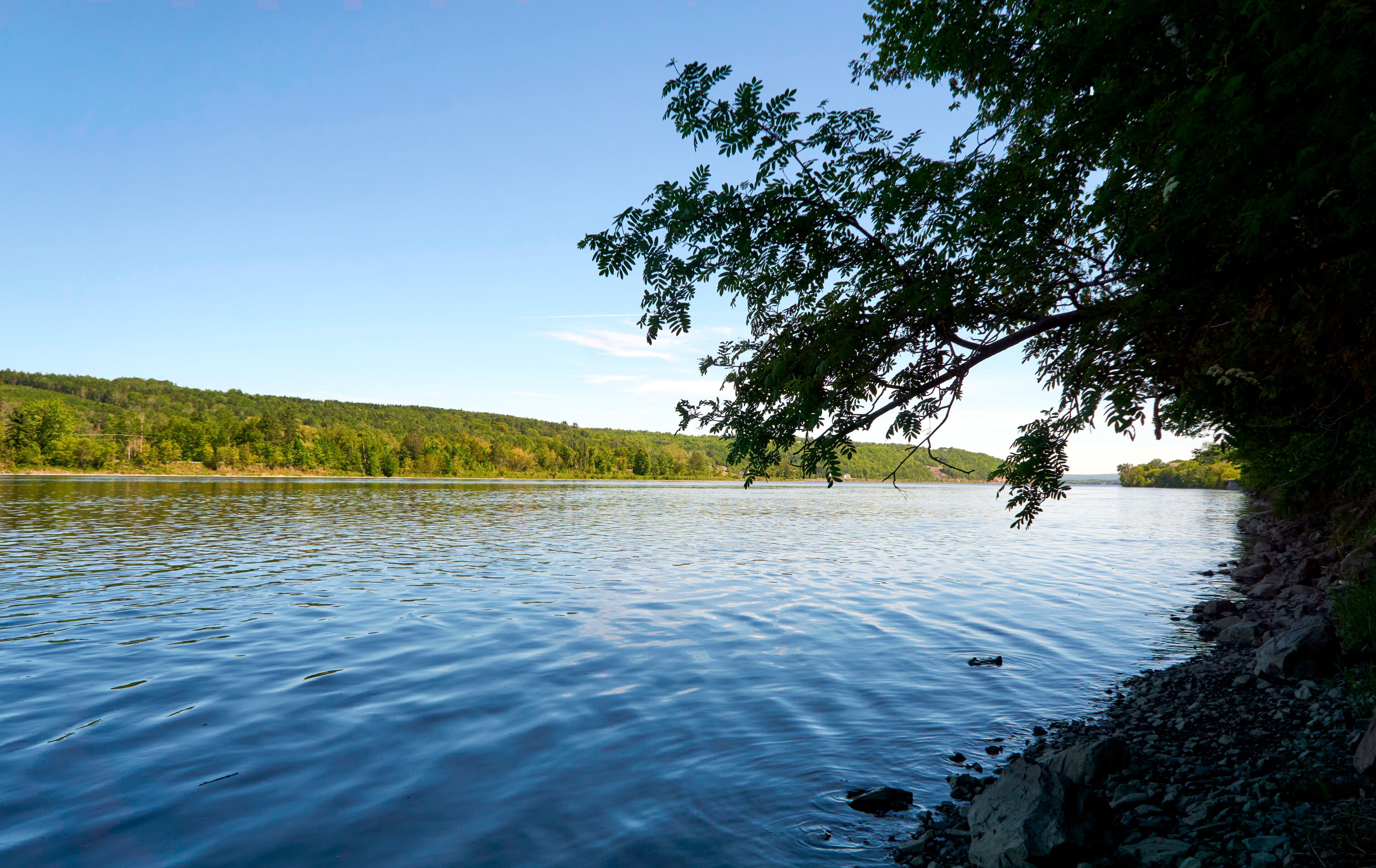 Saint John River, Woodstock, New Brunswick, Kanada