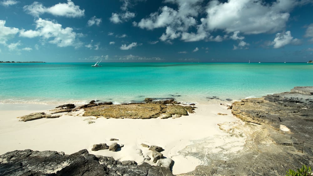 Long Isand beaches, Bahamas