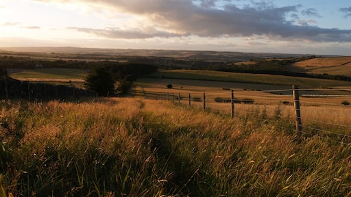 Looking down to Castle Hill from next to Watch Hill