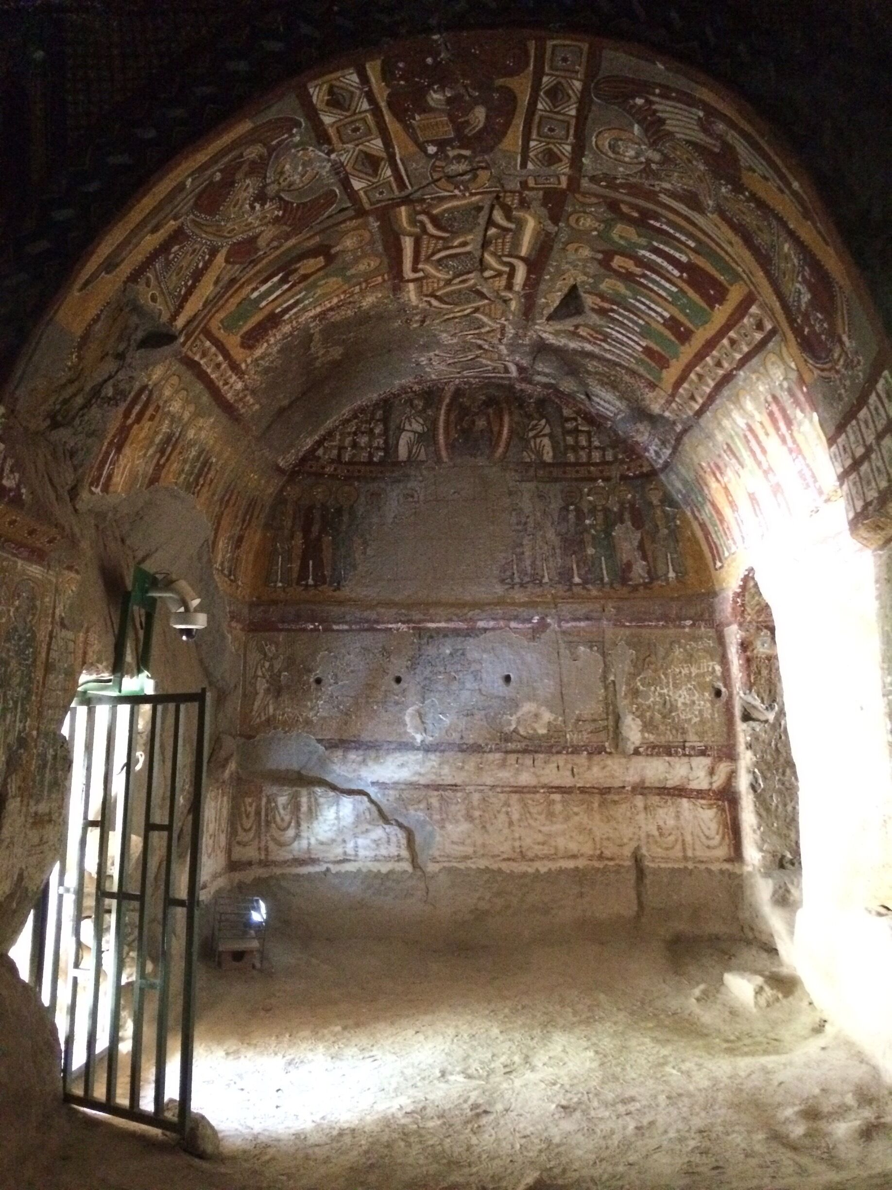 Hidden churches in rocks